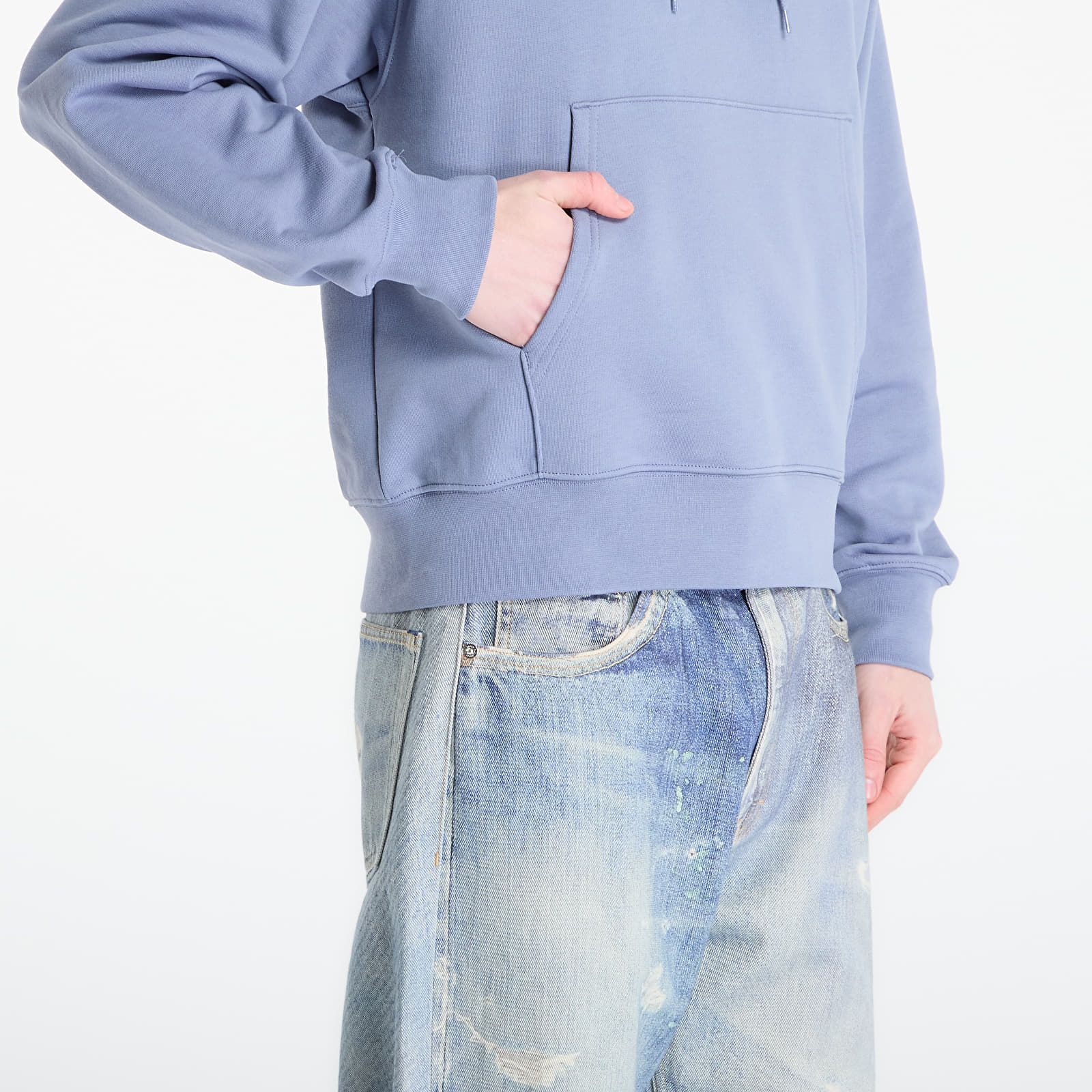 Hupparit ja collegepaidat Vans Vans Graff Loose Po Glacial Slate