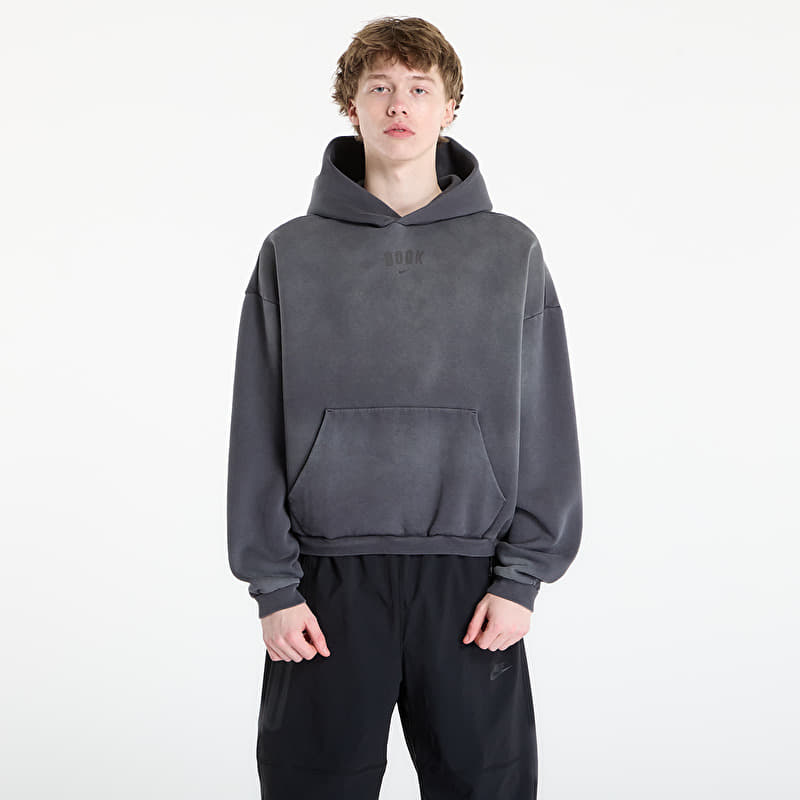 Sweatshirt Nike Book Standard Issue Men's Therma-FIT Brushed Pullover Hoodie Black/ Black
