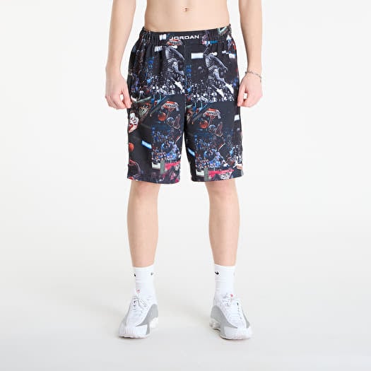 Kurze Hosen Jordan Flight Men's Printed Cat Scratch Shorts Black