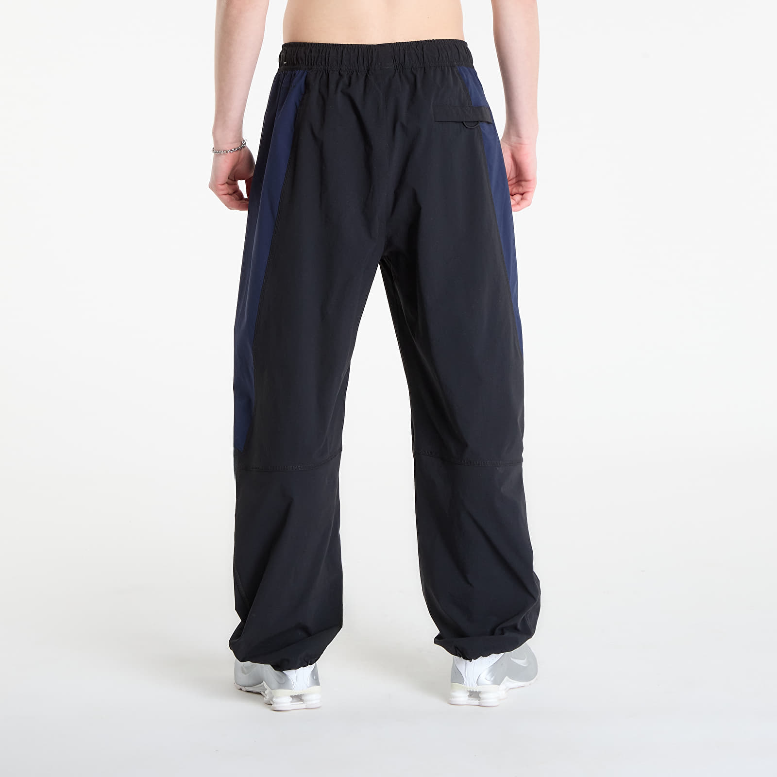 Spodnie Nike Tech Men's Dri-FIT Woven Color-Block Pants Black/ Obsidian/ Black
