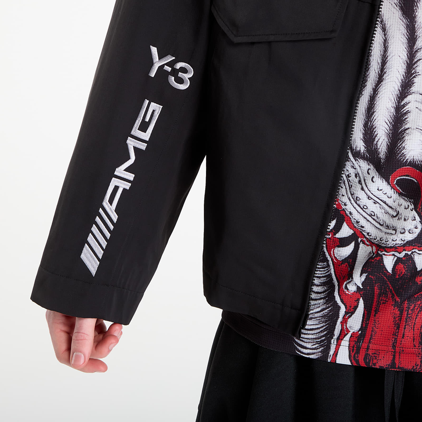 Giacche da uomo Y-3 x Mercedes-AMG PETRONAS Formula One Team Wolf Jacket Black