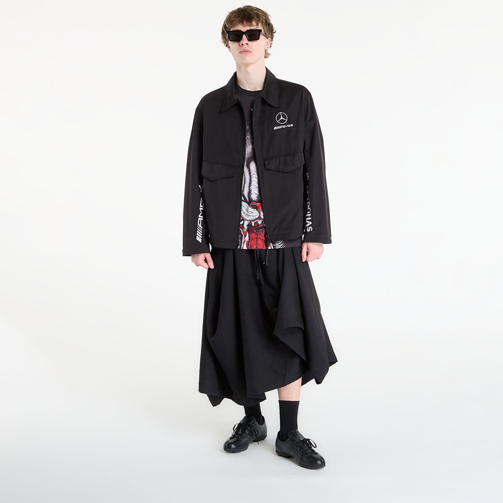 Giacche da uomo Y-3 x Mercedes-AMG PETRONAS Formula One Team Wolf Jacket Black