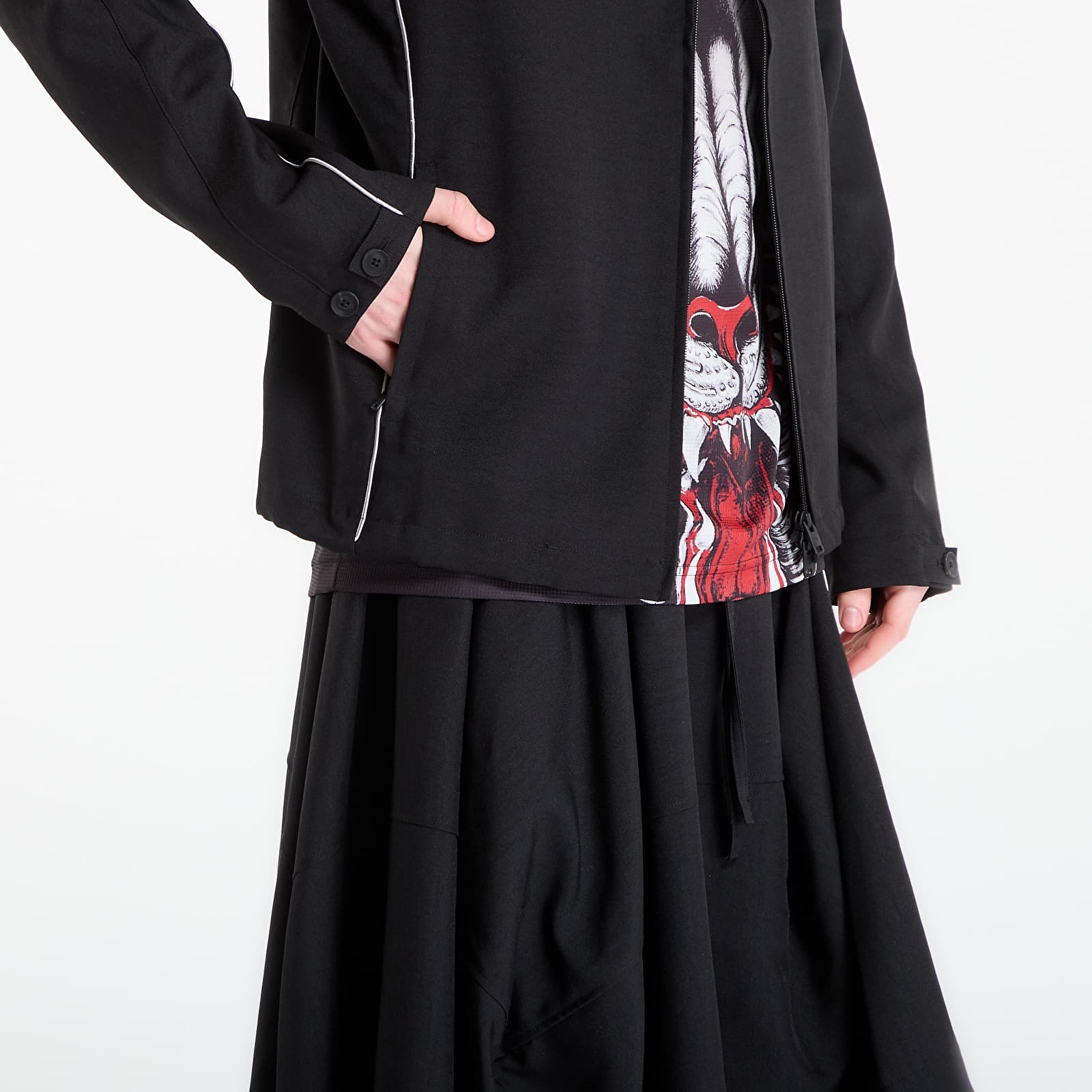 Moške jakne Y-3  x Mercedes-AMG PETRONAS Formula One Team Track Jacket Black