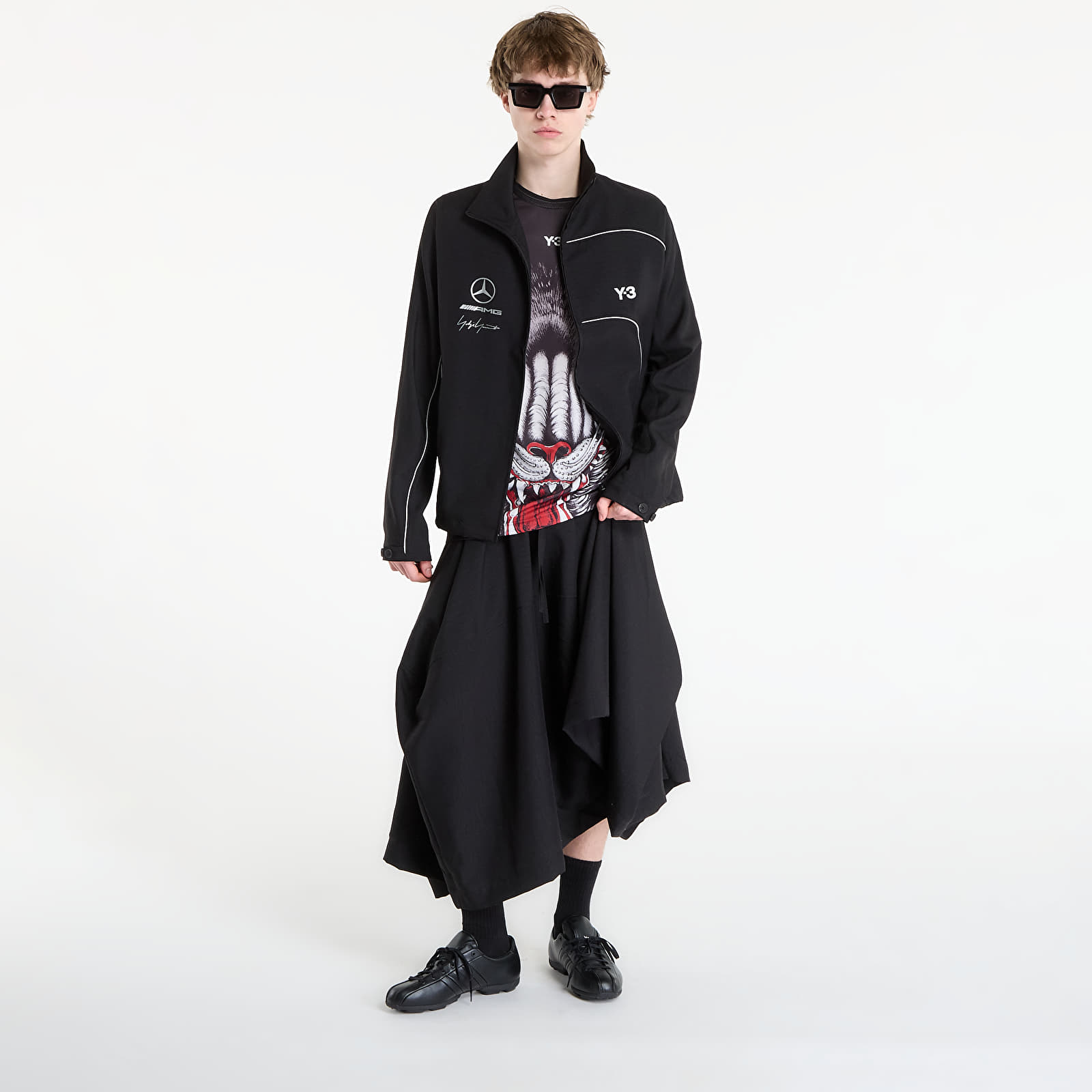 Moške jakne Y-3  x Mercedes-AMG PETRONAS Formula One Team Track Jacket Black