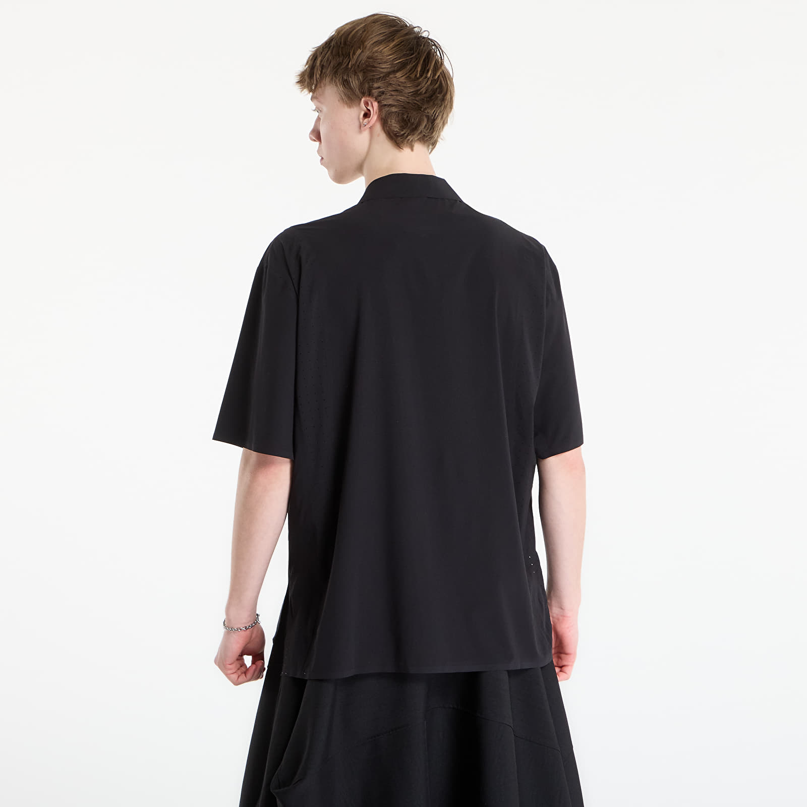 Camicie uomo Y-3 Ultralight Woven Shirt Black