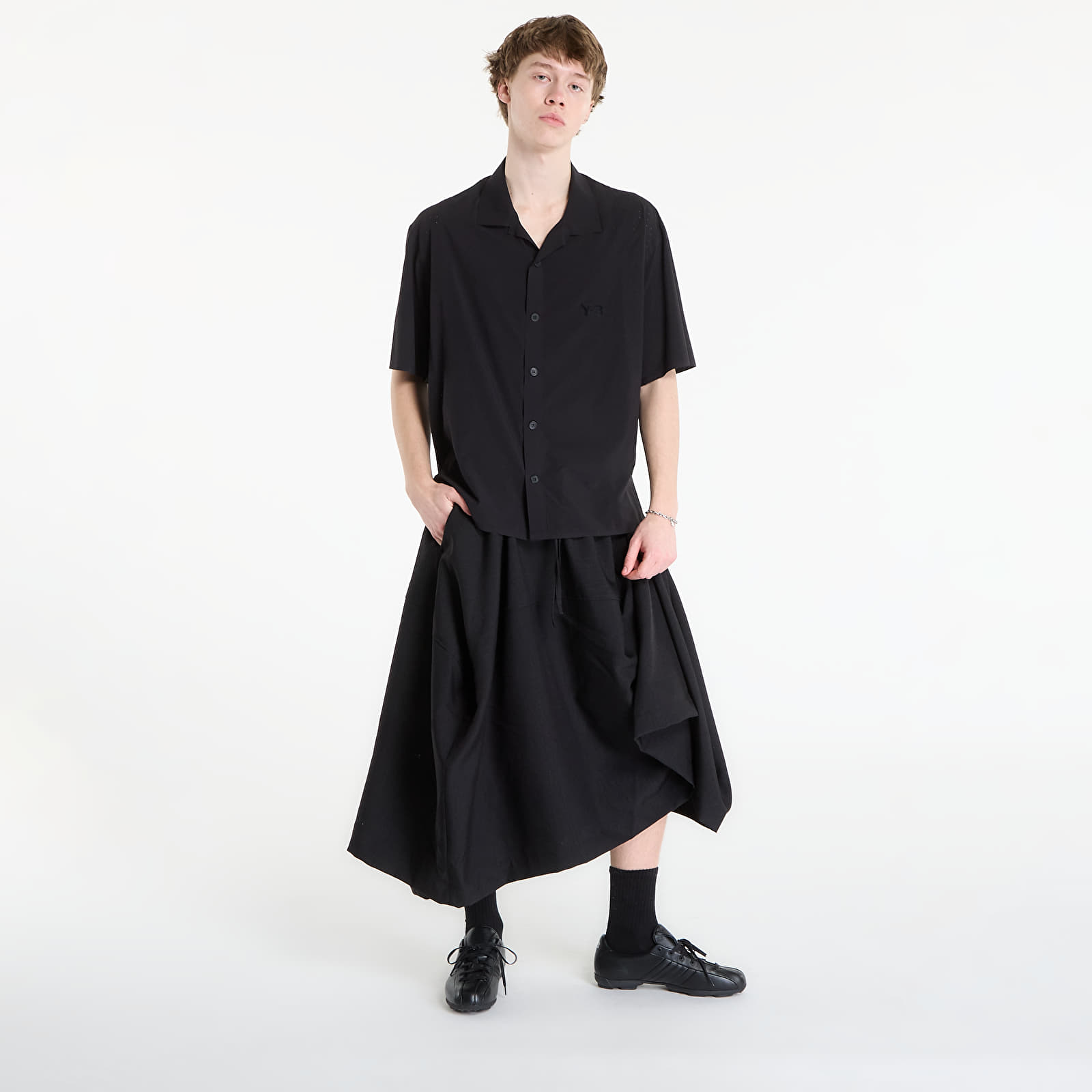 Camicie uomo Y-3 Ultralight Woven Shirt Black