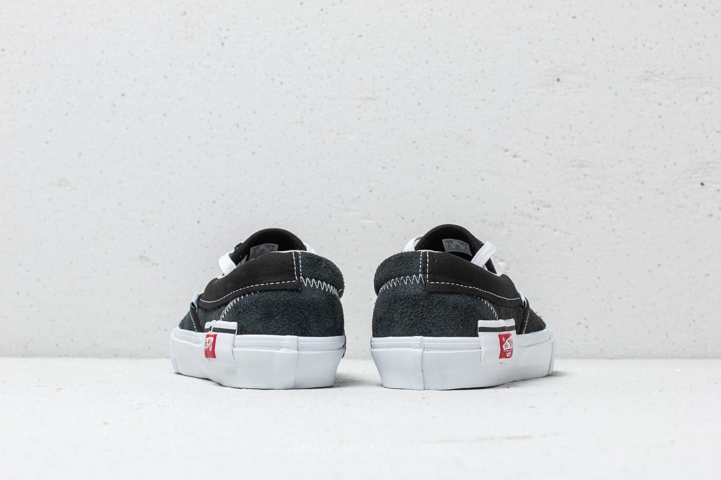 Men s shoes Vans Cut Paste Slip On Cap LX Black True White