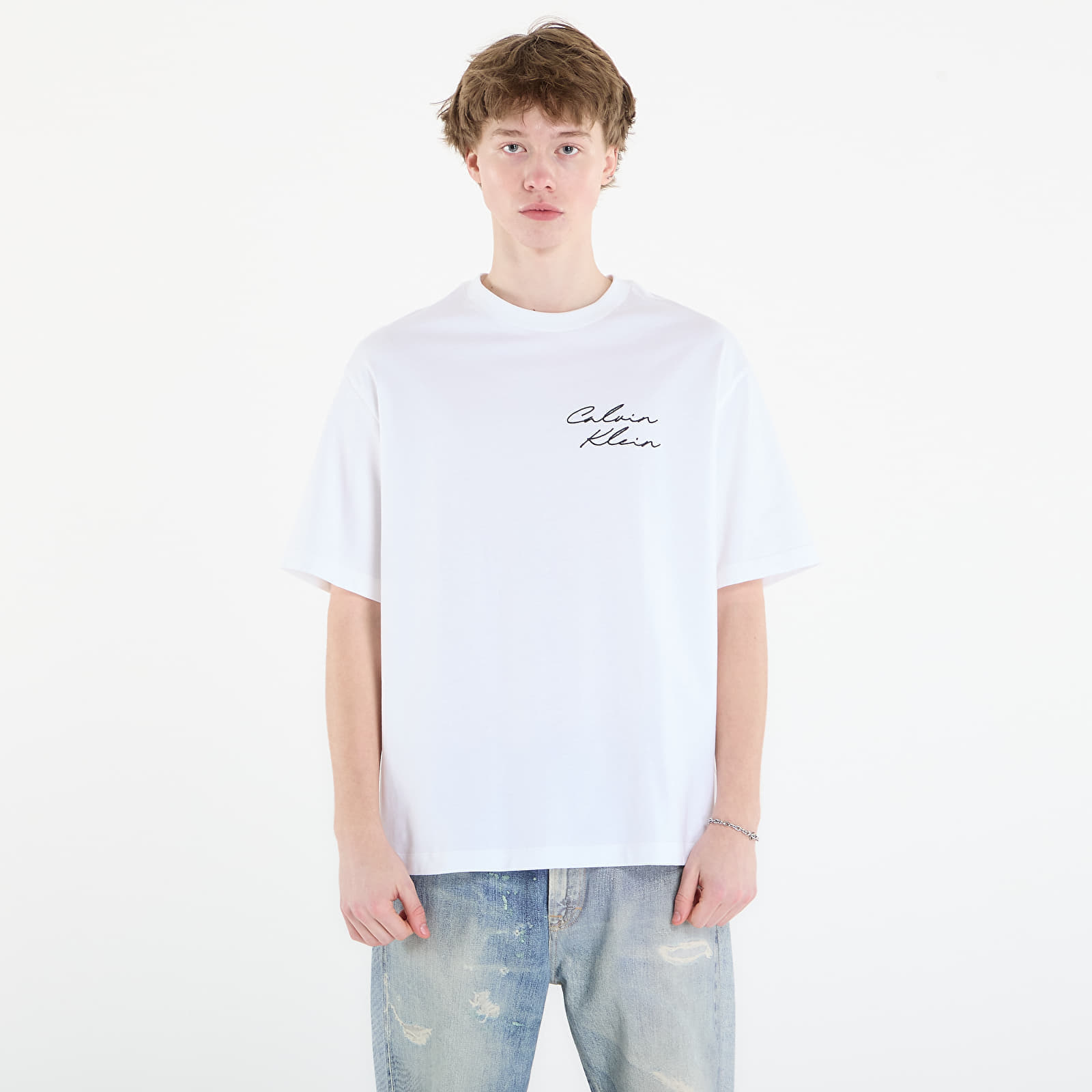 Тениска Calvin Klein Jeans 16S April Graphic Se Tee White S