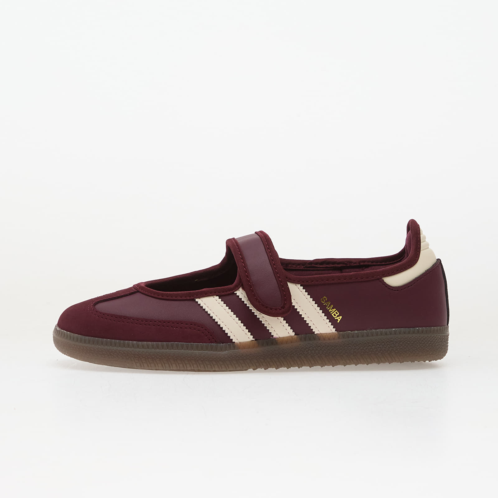 Сникърси adidas Samba Jane W Maroon/ Crew White/ Gold Metallic EUR 37 1/3