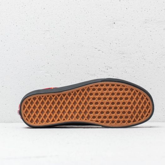 Men s shoes Vans Old Skool Plaid Mix Red Black Footshop
