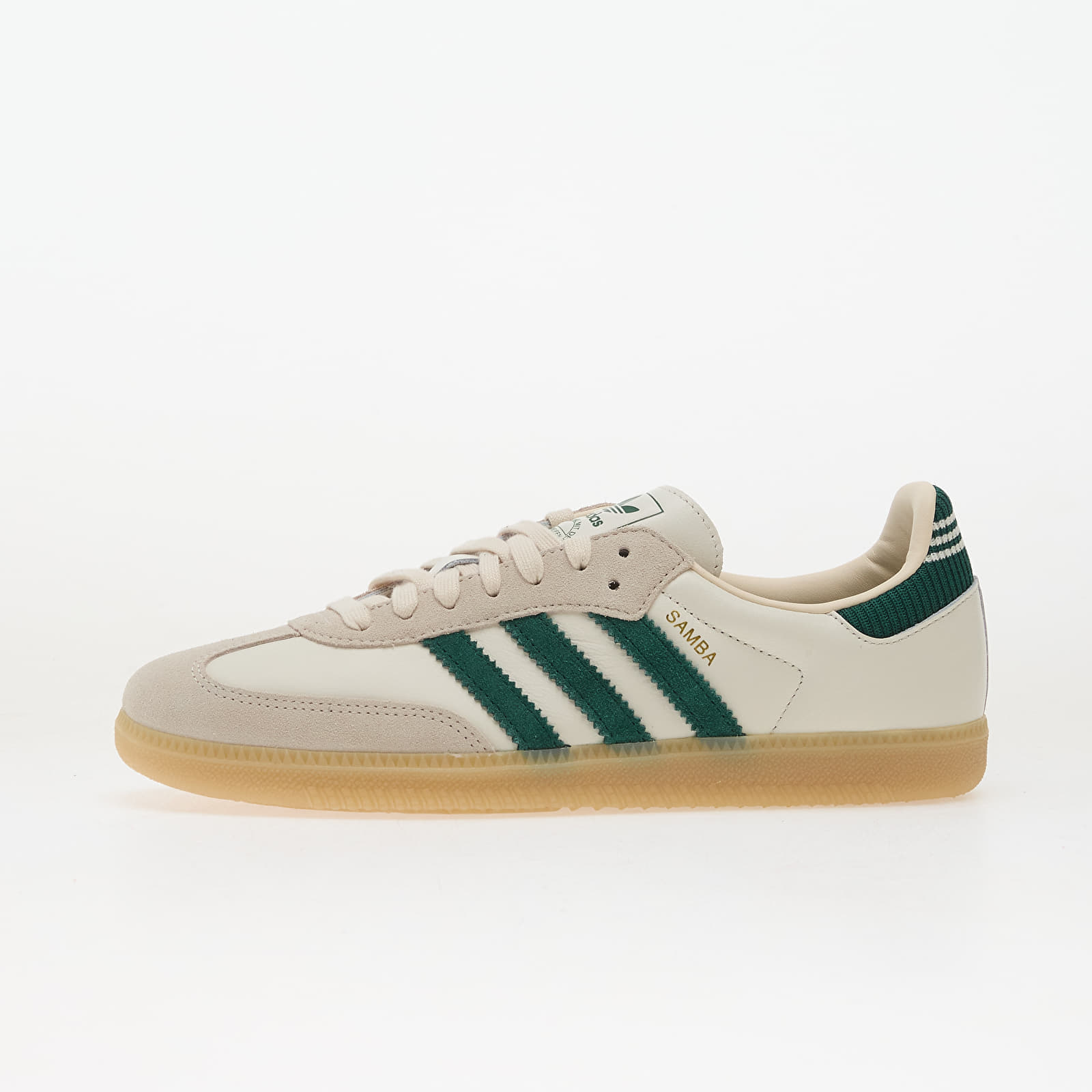 Сникърси adidas Samba Og Cloud White/ Collegiate Green/ Gum EUR 40