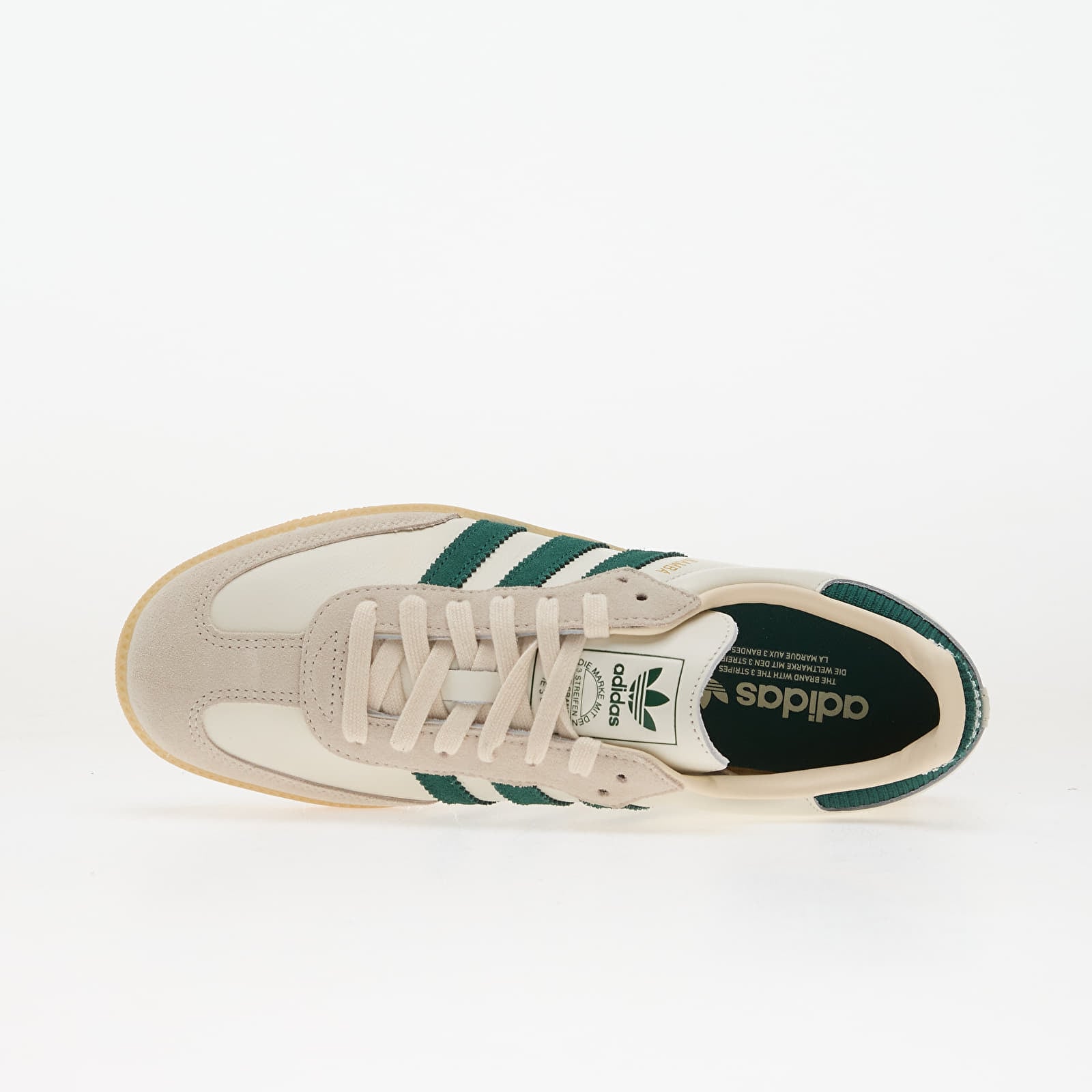 Men's shoes adidas Samba Og Cloud White/ Collegiate Green/ Gum