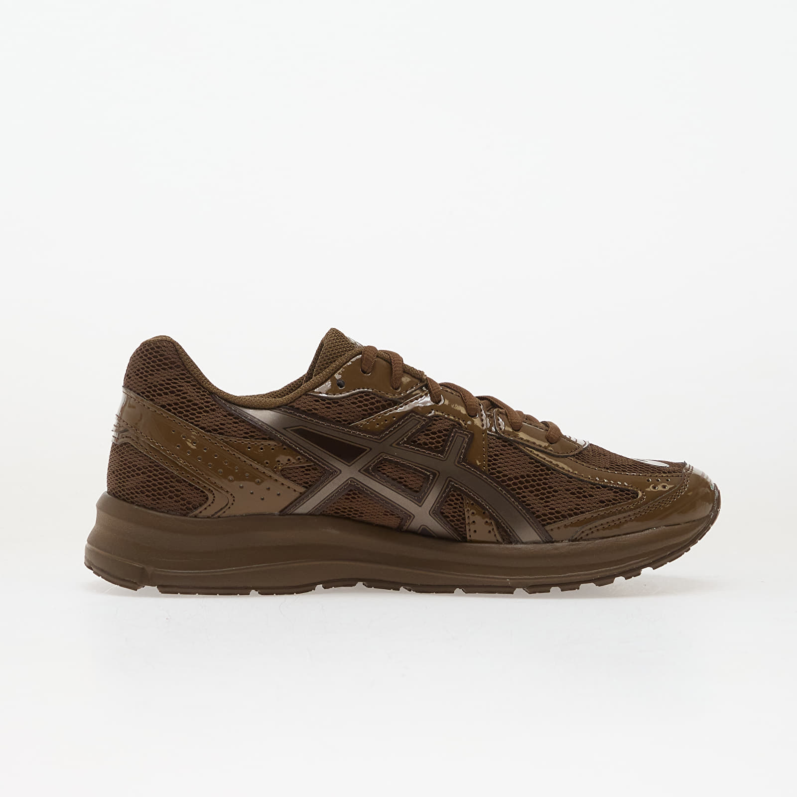 Miesten kengät Asics Jog 100S Brown Storm/ Brown Storm