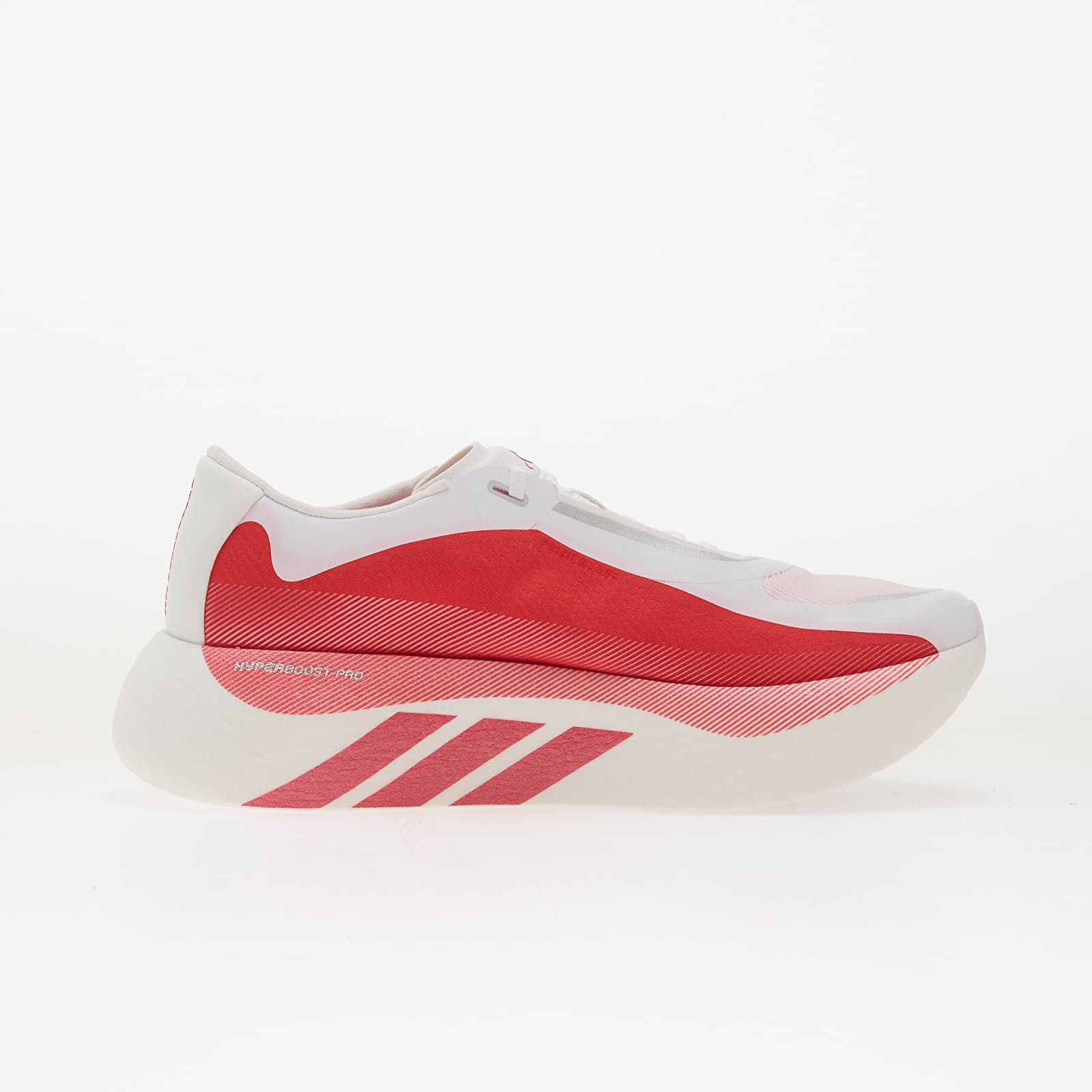 Skor för män adidas Hyperboost Edge Ftwr White/ Pure Ruby/ Zero Met.
