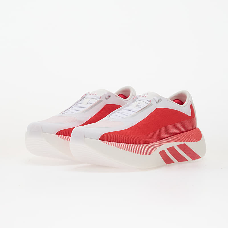 adidas Hyperboost Edge Pro Running Ftwr White/ Pure Ruby/ Zero Met