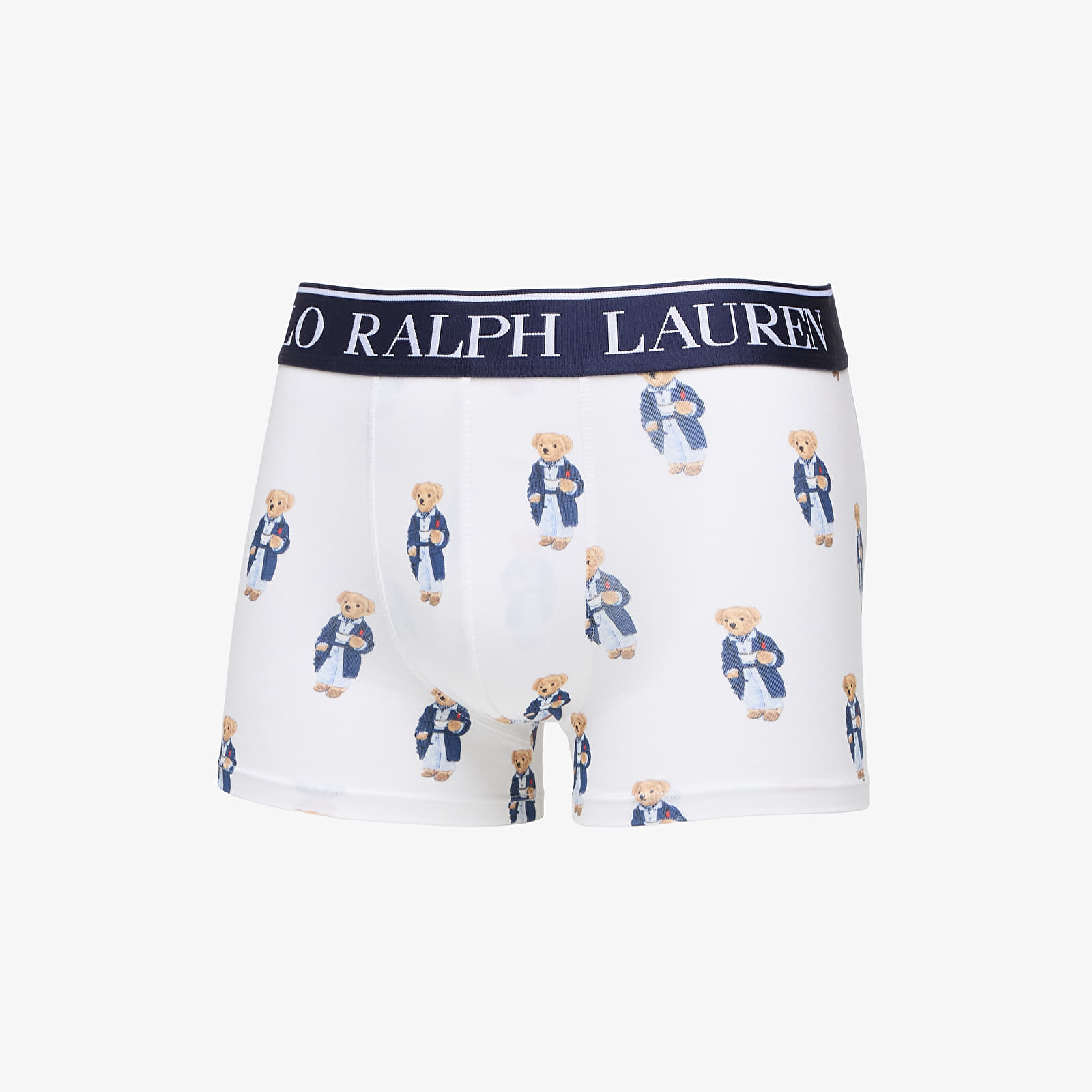 Muške bokserice Ralph Lauren Trunk Gb 2-Pack White/ Blue