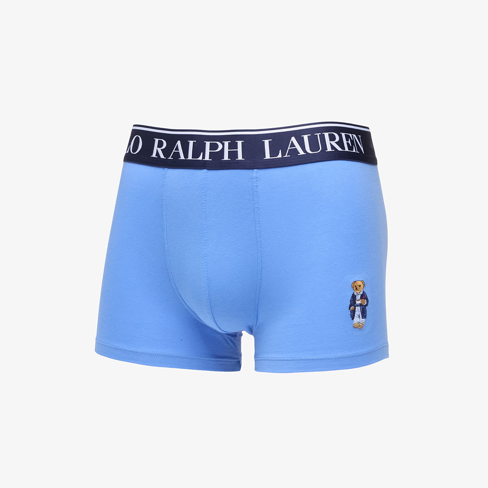 Muške bokserice Ralph Lauren Trunk Gb 2-Pack White/ Blue