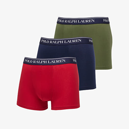 Boksačice Ralph Lauren Clssic Trunk 3-Pack Multi
