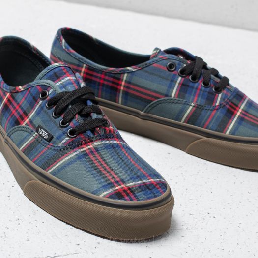 Vans tartan gum authentic 2025