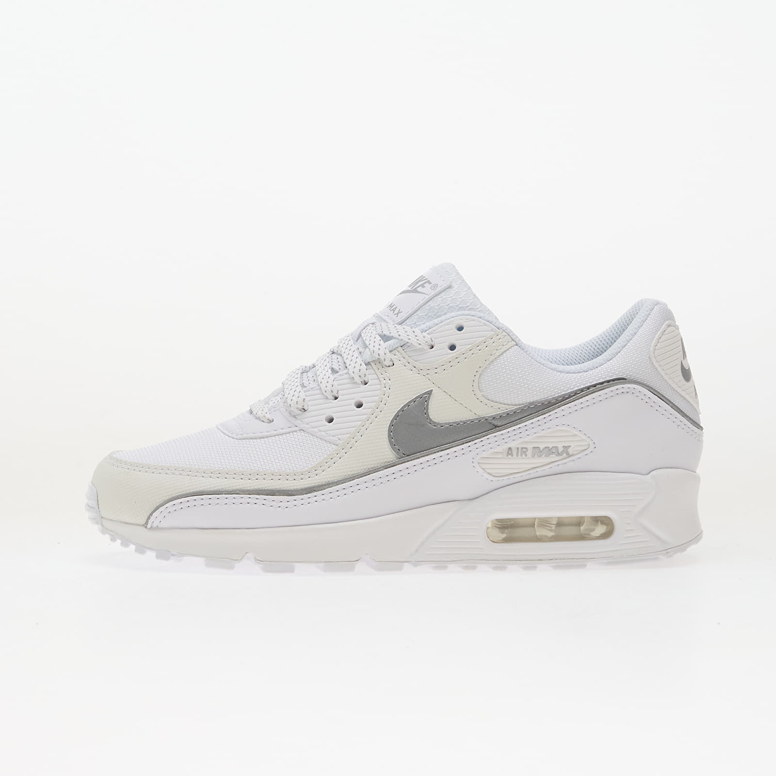 Moški čevlji Nike Air Max 90 Premium White/ Metallic Silver-White