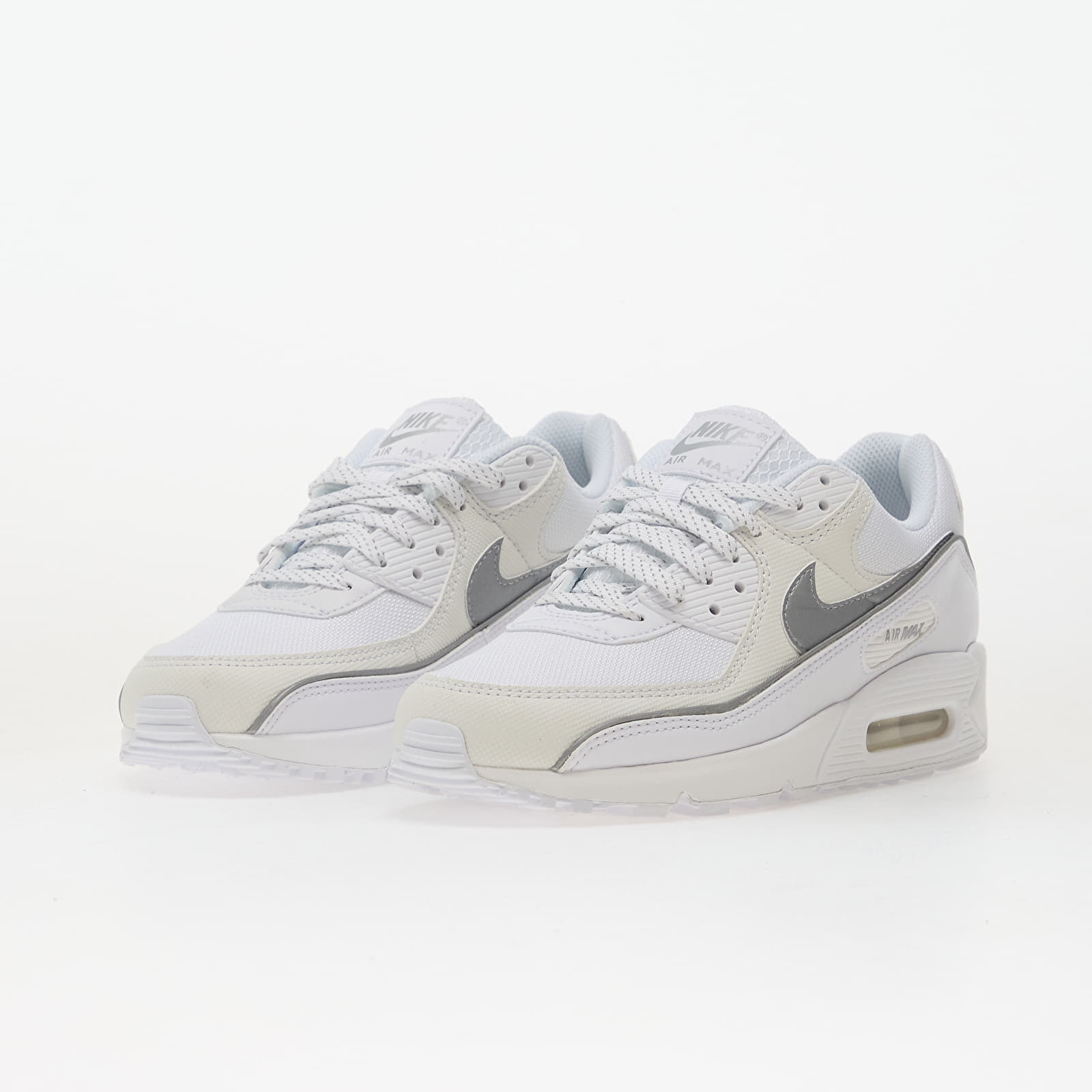 Moški čevlji Nike Air Max 90 Premium White/ Metallic Silver-White