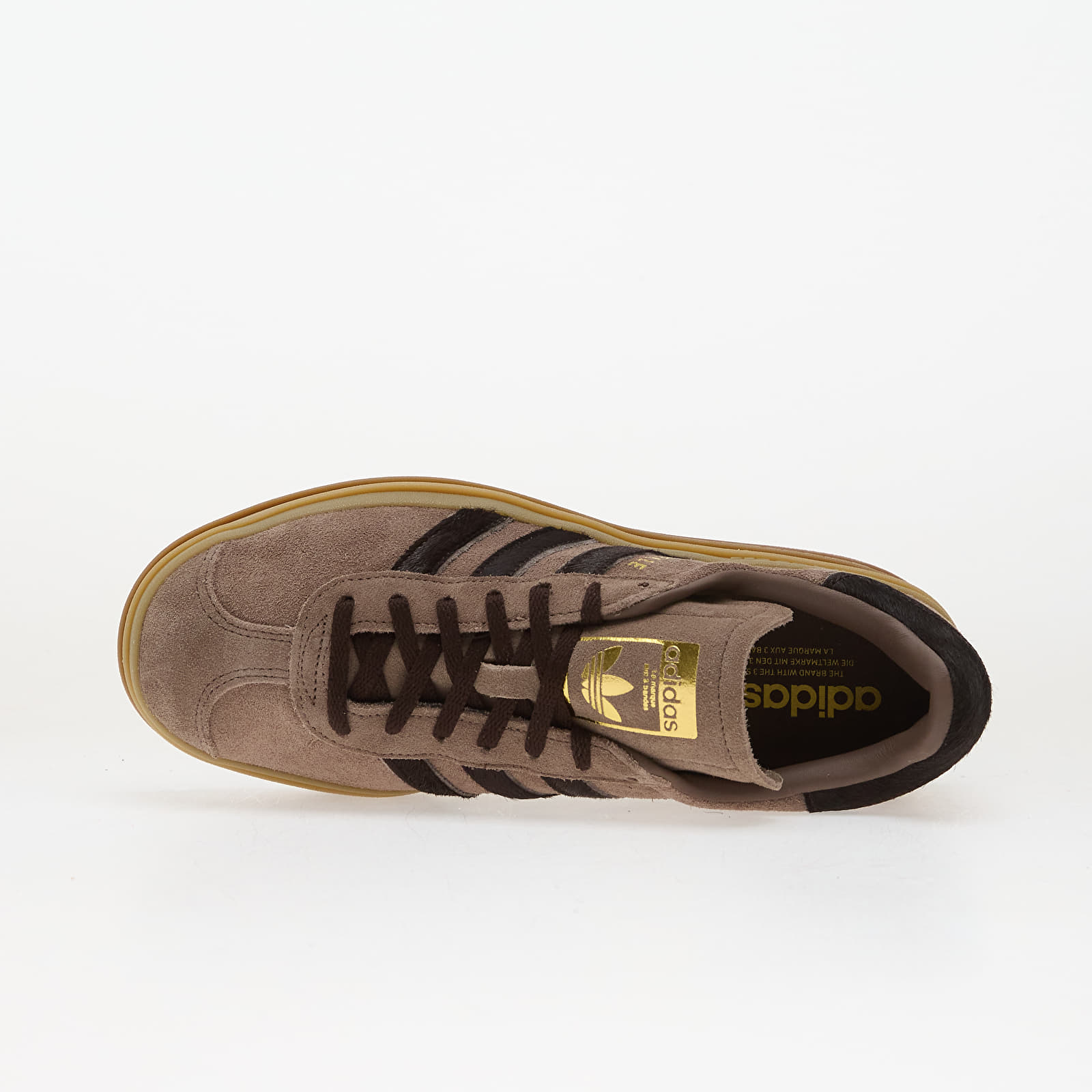 Sieviešu apavi adidas Gazelle Bold Earth Strata/ Aurora Coffee/ Gold Met.