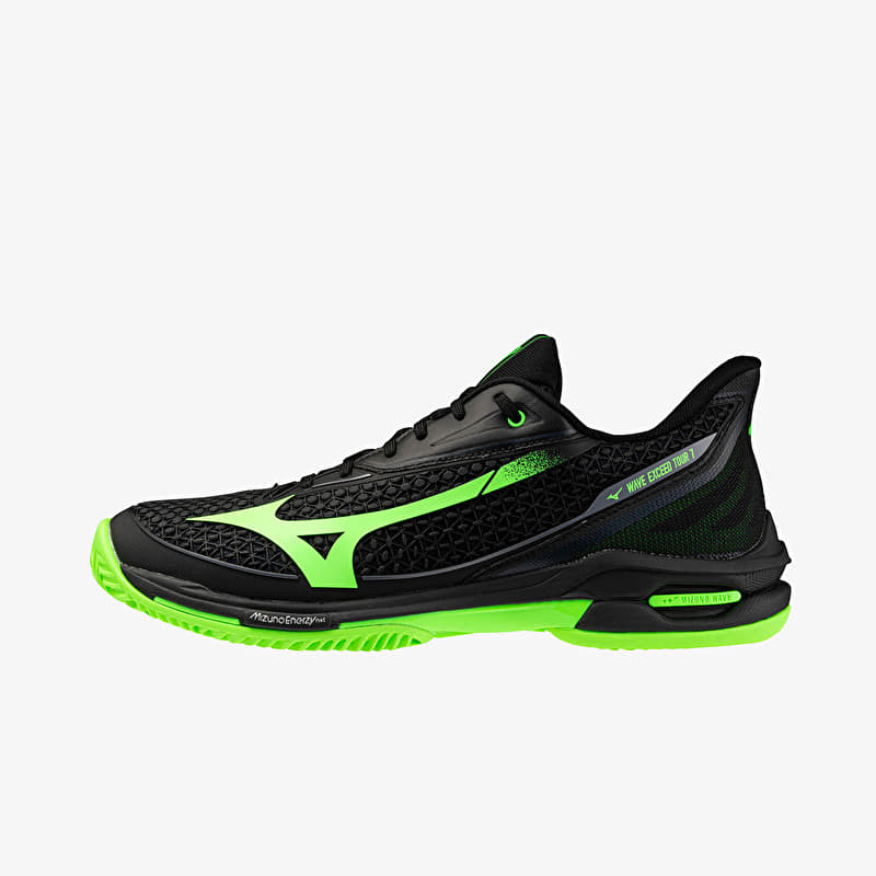 Mizuno Wave Exceed Tour 7 Padel (U) Black/ Glowing Apple/ Foliage Gr