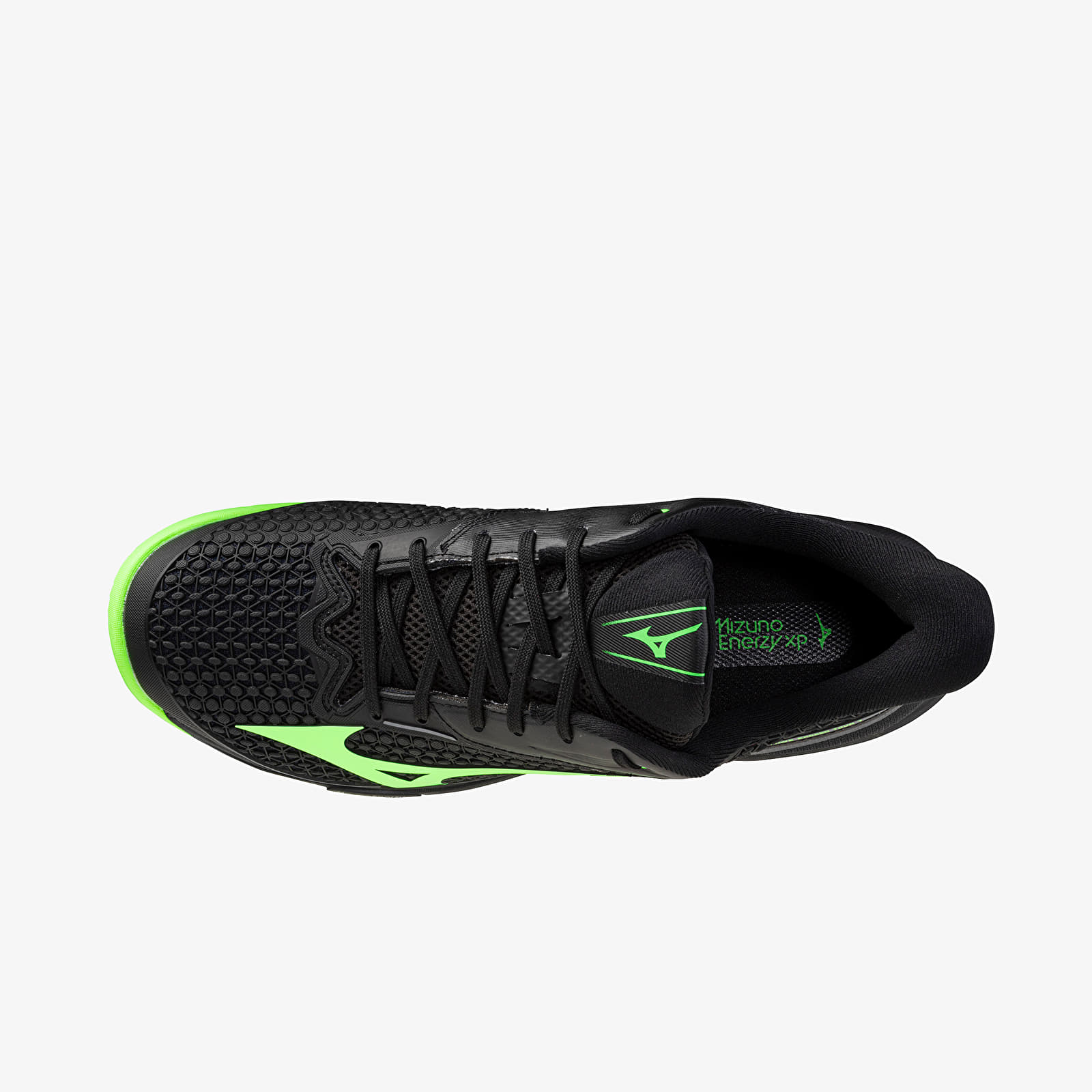 Meeste kingad Mizuno Wave Exceed Tour 7 Padel (U) Black/ Glowing Apple/ Foliage Gr