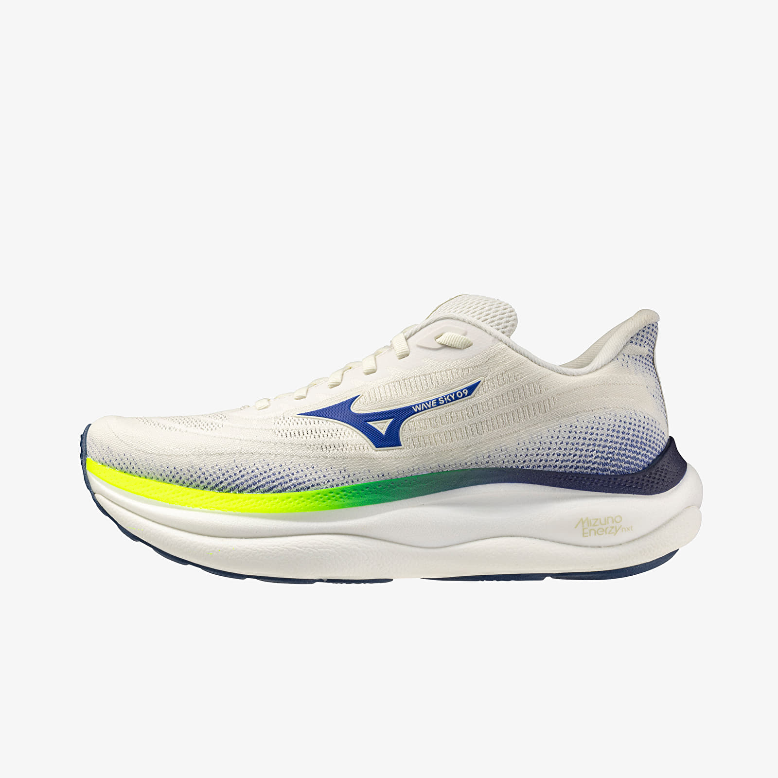 Sko til mænd Mizuno Wave Sky 9 (M) Snow White/ Surf the Web/ Lightn