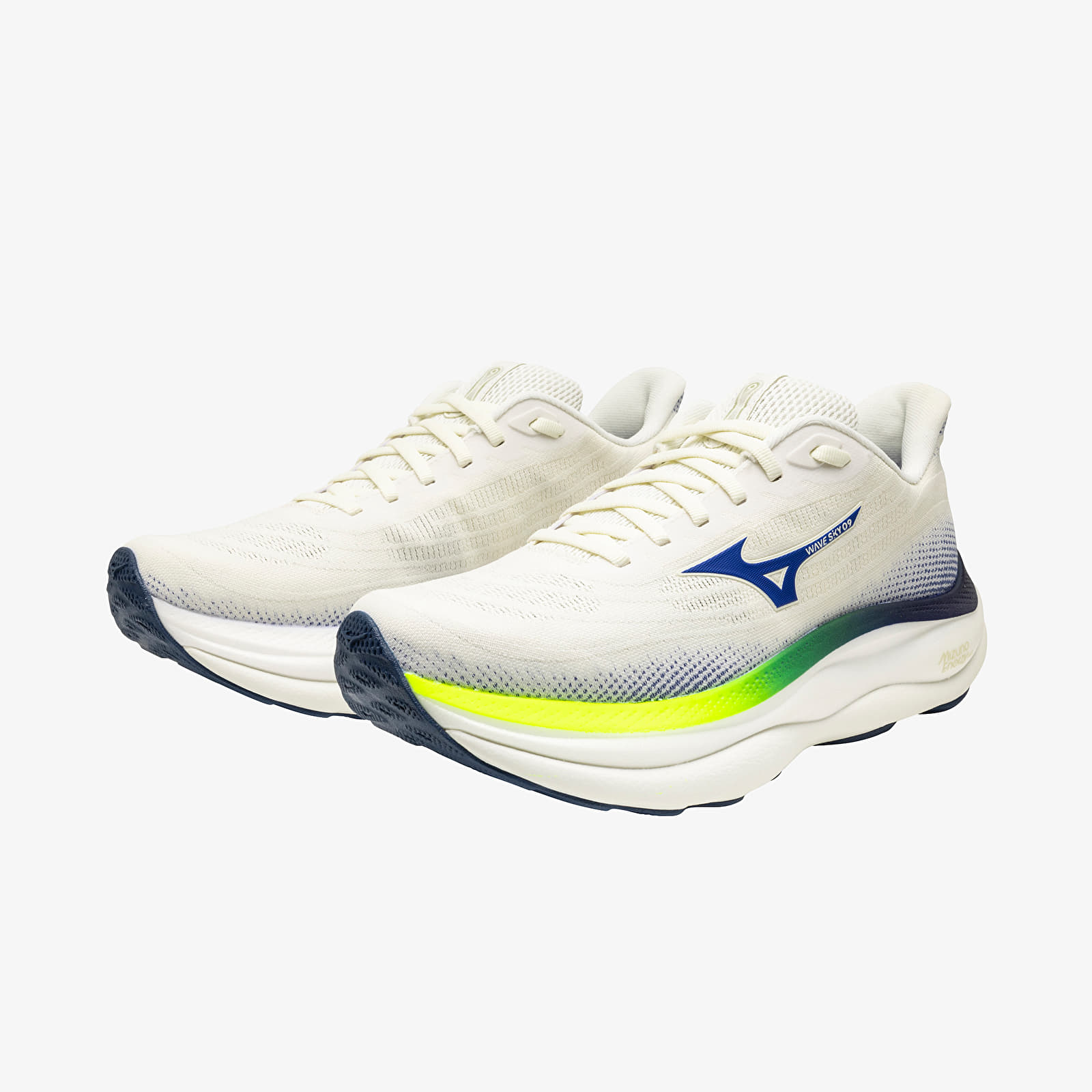 Sko til mænd Mizuno Wave Sky 9 (M) Snow White/ Surf the Web/ Lightn