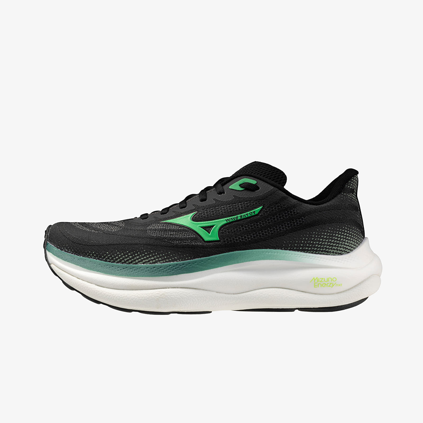 Сникърси Mizuno Wave Sky 9 (M) Black/ Goblin Green/ Alpine Gree EUR 46.5