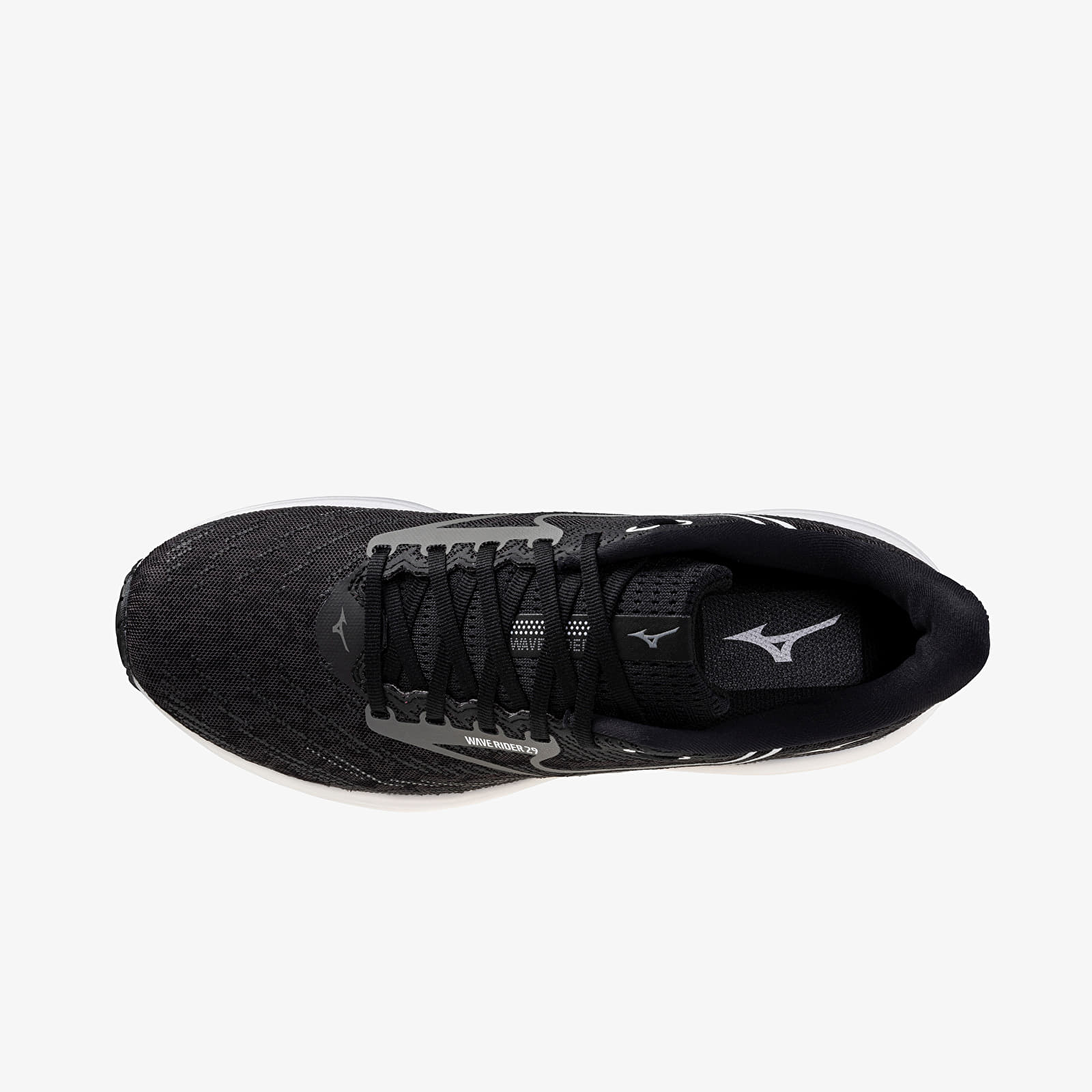 Sapatos de homem Mizuno Wave Rider 29 (M) Black Sand/ Quiet Shade/ Black