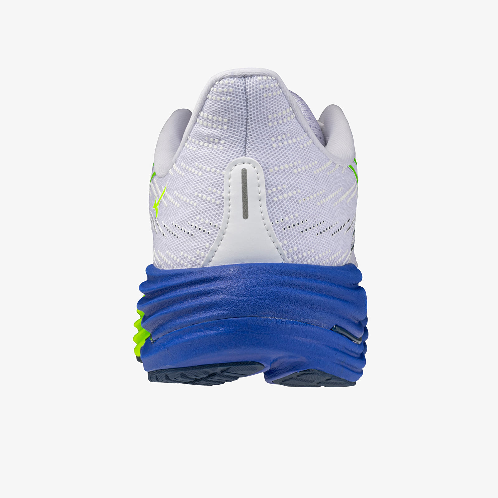 Мужская обувь Mizuno Wave Rider 29 (M) White/ Estate Blue/ Lightning Ye