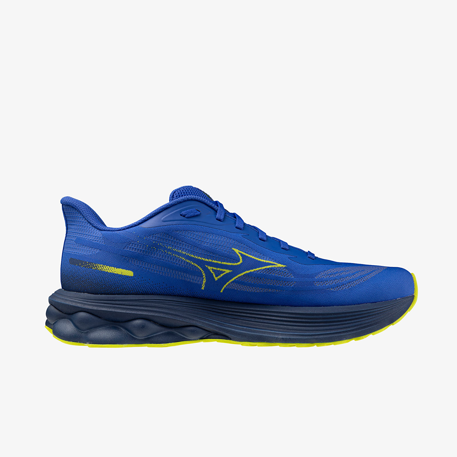 Herenschoenen Mizuno Wave Skyrise 7 (M) Dazzling Blue/ Fortune Yellow/ E