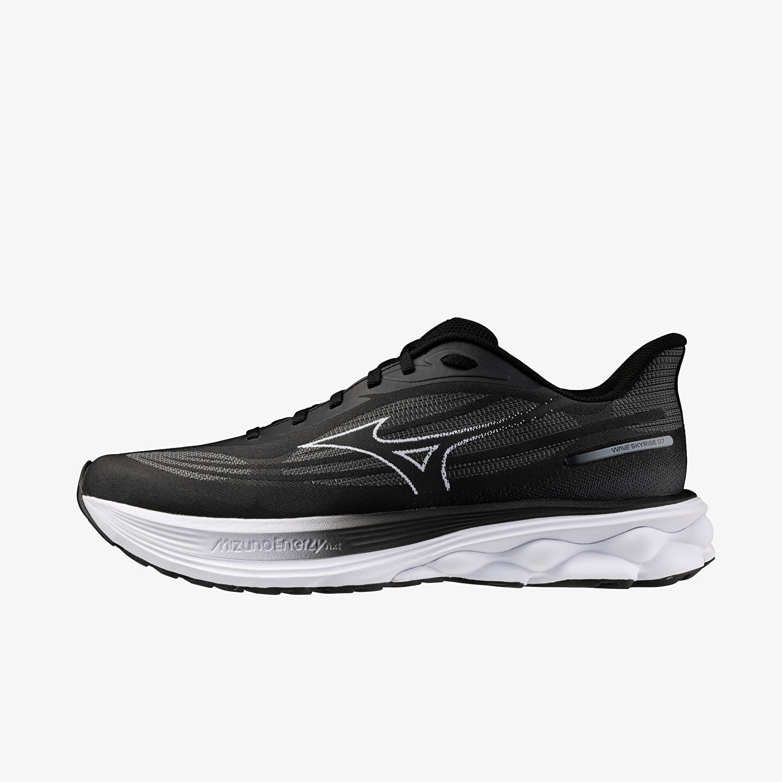Sapatos de homem Mizuno Wave Skyrise 7 (M) Black/ White/ Iron Gate