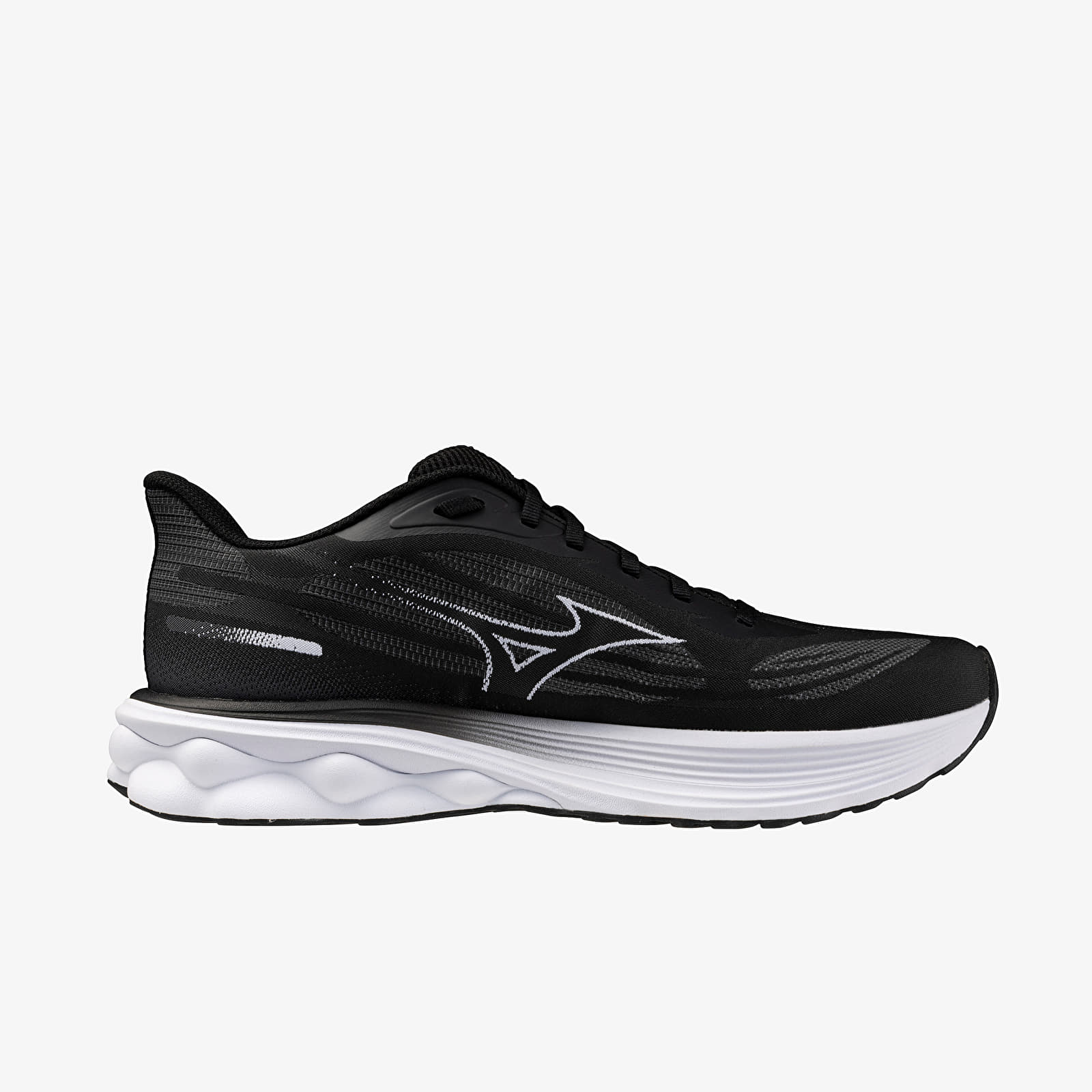 Sapatos de homem Mizuno Wave Skyrise 7 (M) Black/ White/ Iron Gate