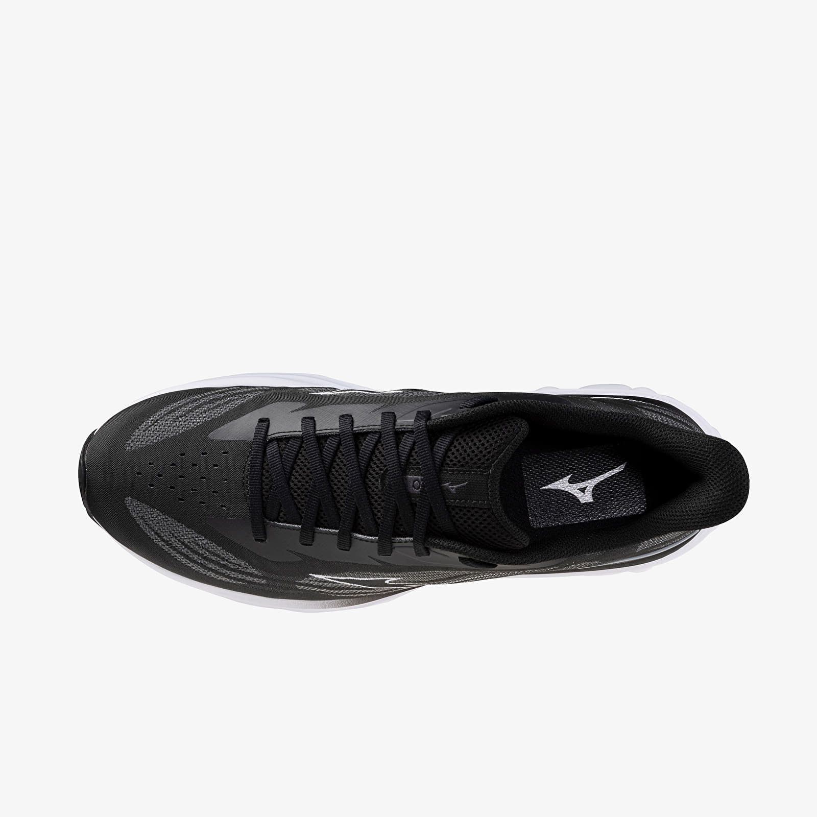 Sapatos de homem Mizuno Wave Skyrise 7 (M) Black/ White/ Iron Gate
