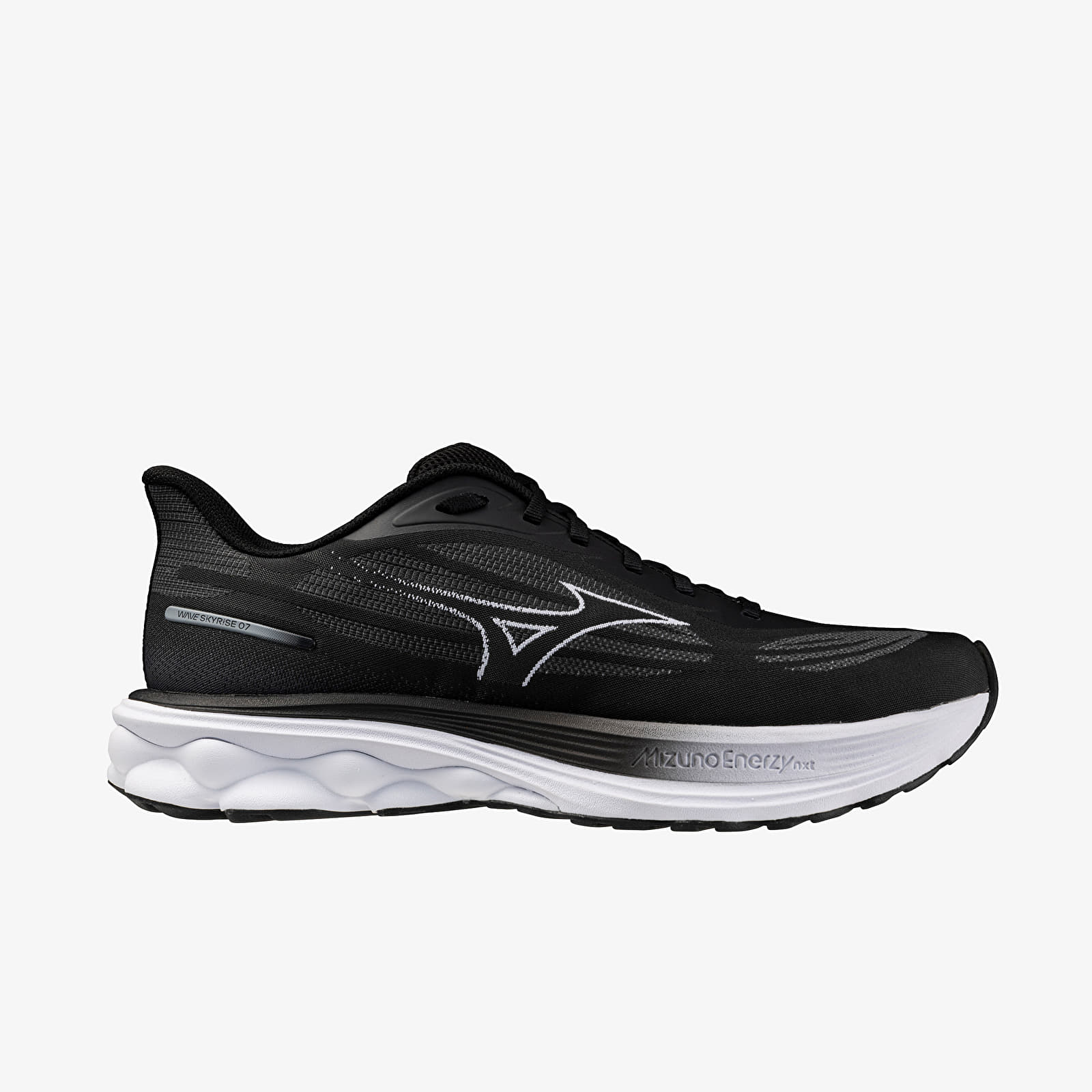 Sapatos de homem Mizuno Wave Skyrise 7 (M) Black/ White/ Iron Gate
