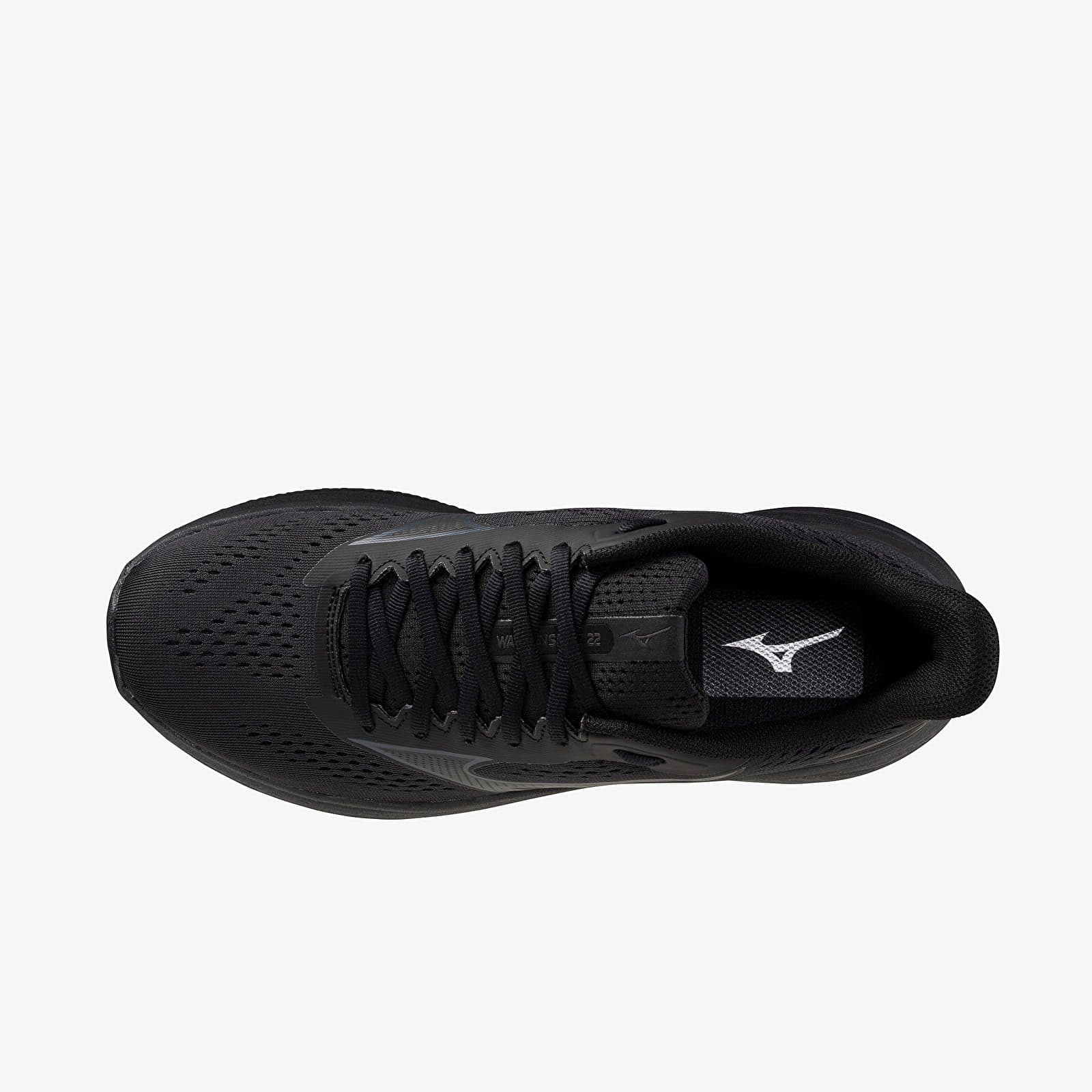 Meeste kingad Mizuno Wave Inspire 22 (M) Black/ Black Sand/ Black