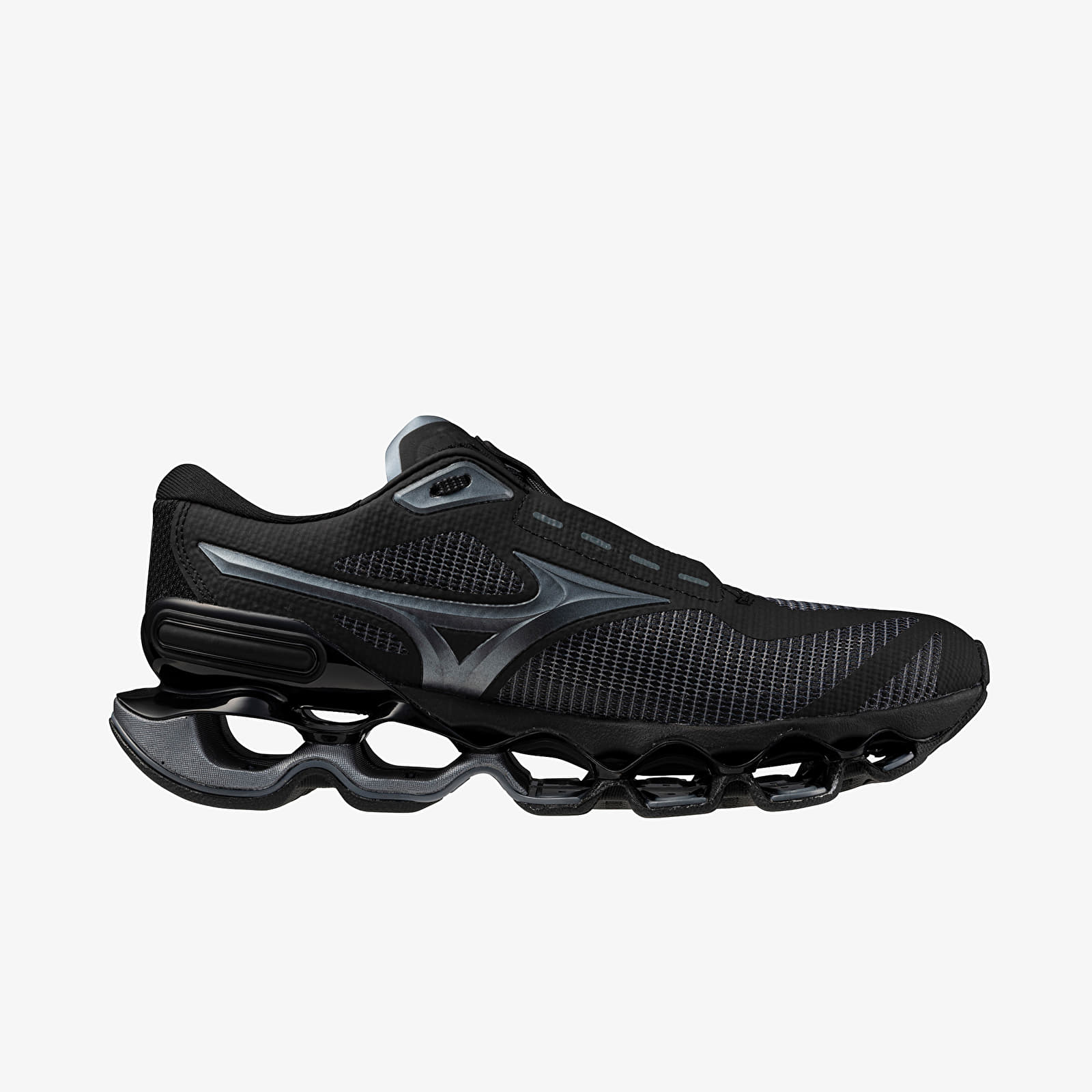 Încălțăminte și sneakerși pentru bărbați Mizuno Wave Prophecy 15 (U) Black/ Metallic Gray/ Iron Gate