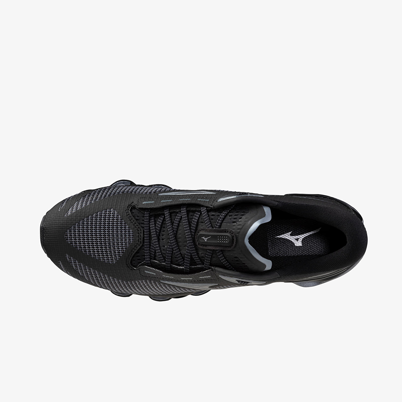 Încălțăminte și sneakerși pentru bărbați Mizuno Wave Prophecy 15 (U) Black/ Metallic Gray/ Iron Gate