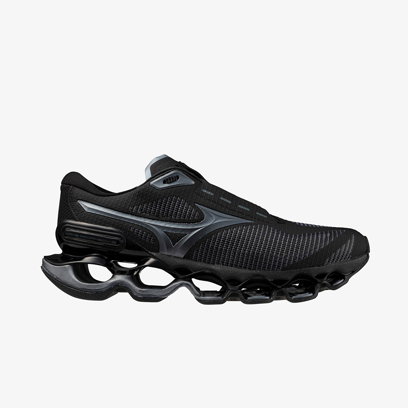 Încălțăminte și sneakerși pentru bărbați Mizuno Wave Prophecy 15 (U) Black/ Metallic Gray/ Iron Gate