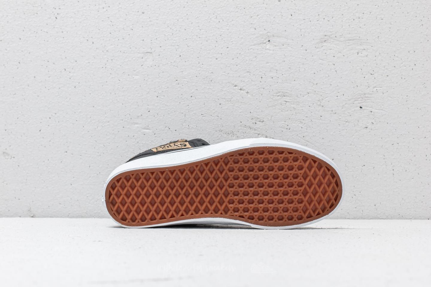 Zapatillas mujer Vans Half Cab (Calf Hair) Checkerboard/ True White