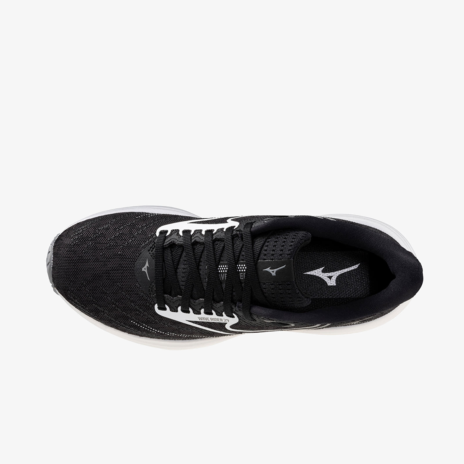 Dámské tenisky a boty Mizuno Wave Rider 29 (W) Black Sand/ White/ Black