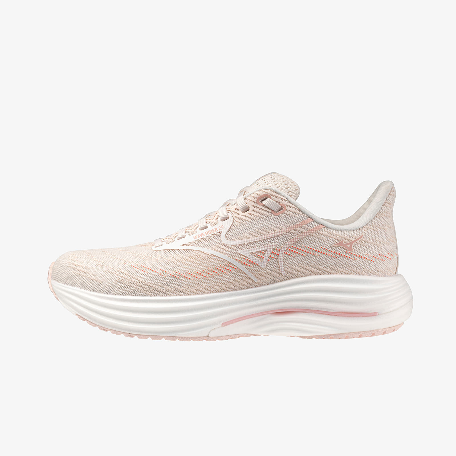 Сникърси Mizuno Wave Rider 29 (W) Petal Pink/ White/ Pinkesque EUR 35