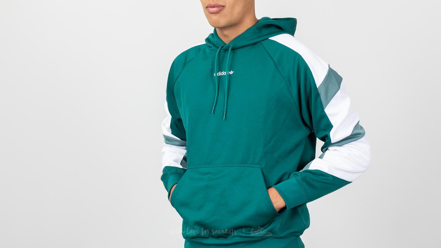 Adidas eqt block hoodie green hot sale