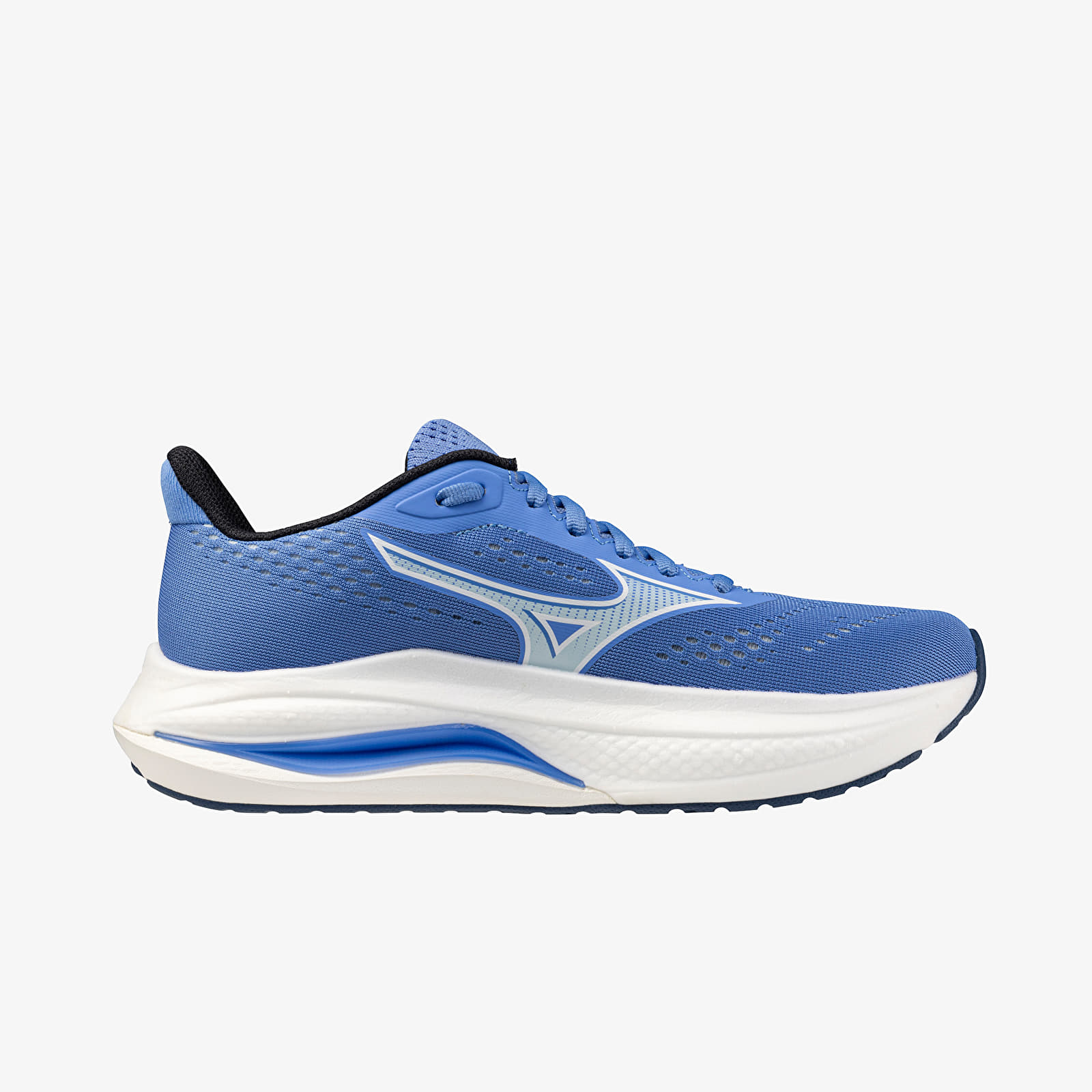 Skor för kvinnor Mizuno Wave Inspire 22 (W) Ultramarine/ White/ Lightning Ye