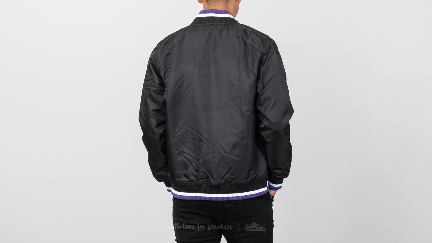 Geci bomber New Era Varsity Jacket Los Angeles Lakers Black/ Purple