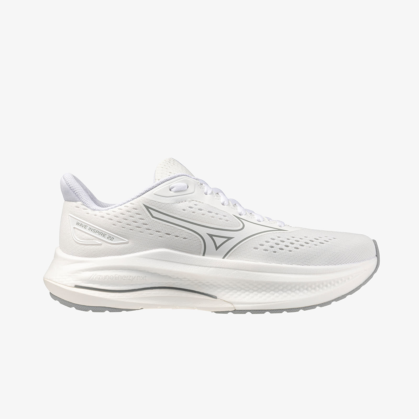 Sieviešu apavi Mizuno Wave Inspire 22 (W) White/ White/ Harbor Mist