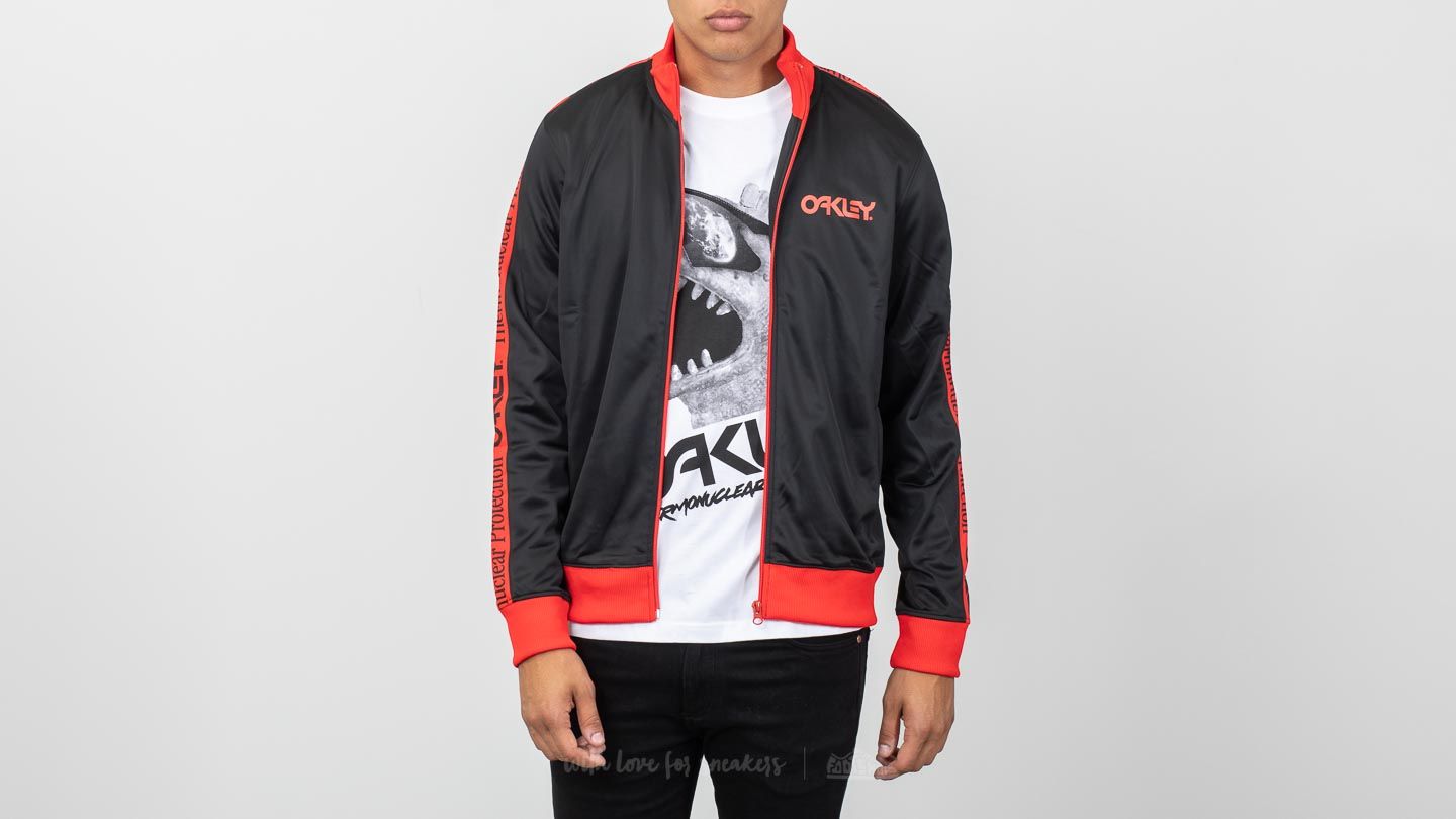 Kapucnis pulóverek és pulcsik Oakley TNP Track Jacket Blackout